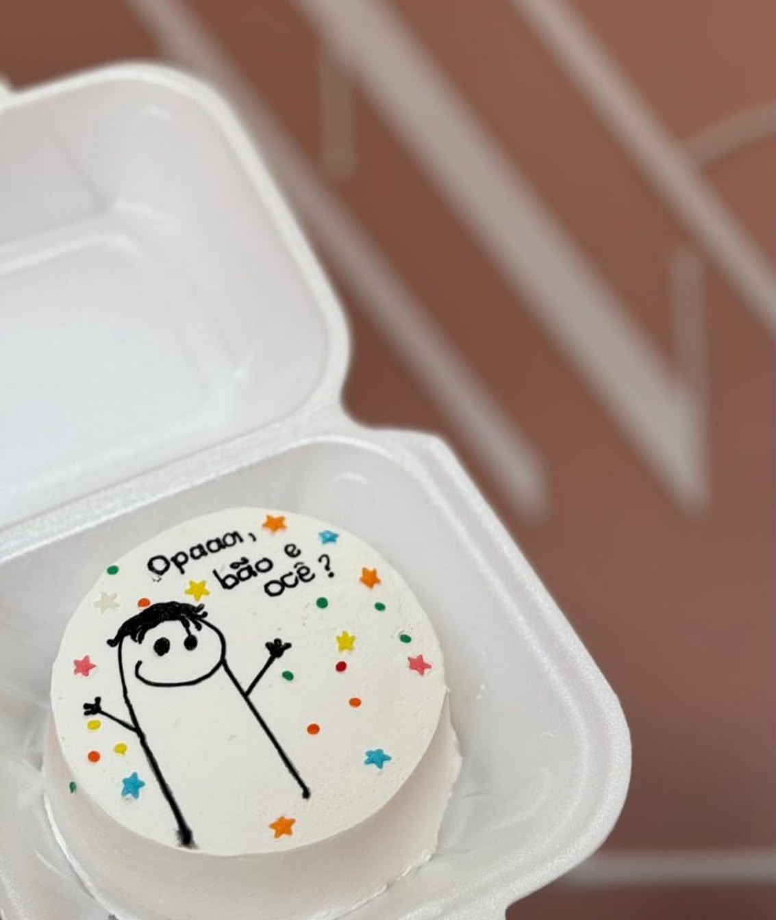 Bolo personalizado com frase divertida - Doceria da Anna São Luís MA