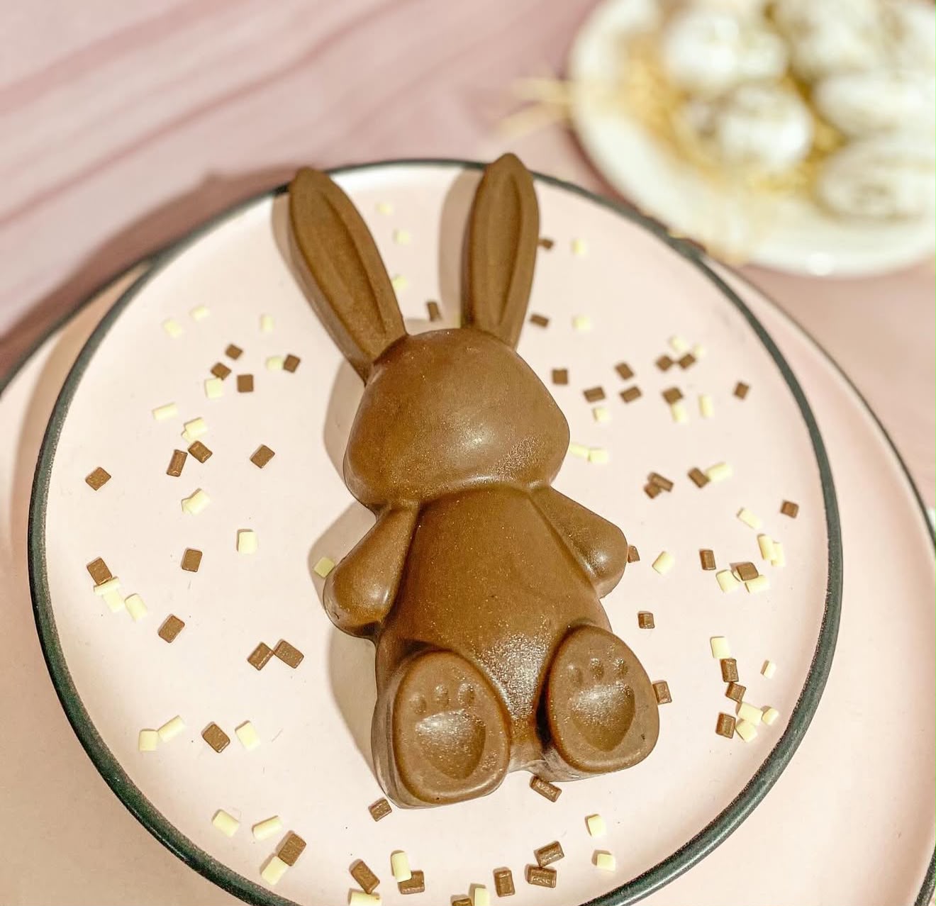 Coelhinho de chocolate artesanal - Doceria da Anna São Luís MA